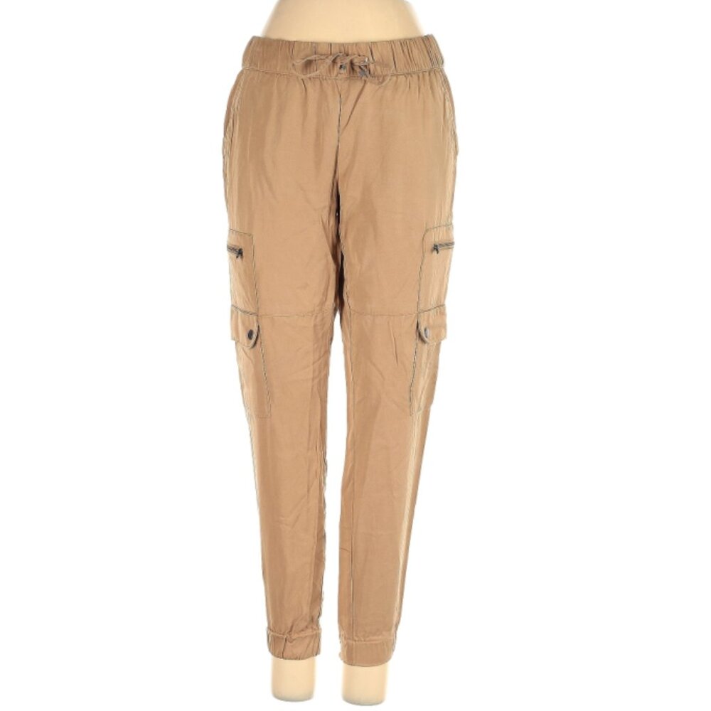 Banana Republic Tan Tencel Cargo Joggers XXSP